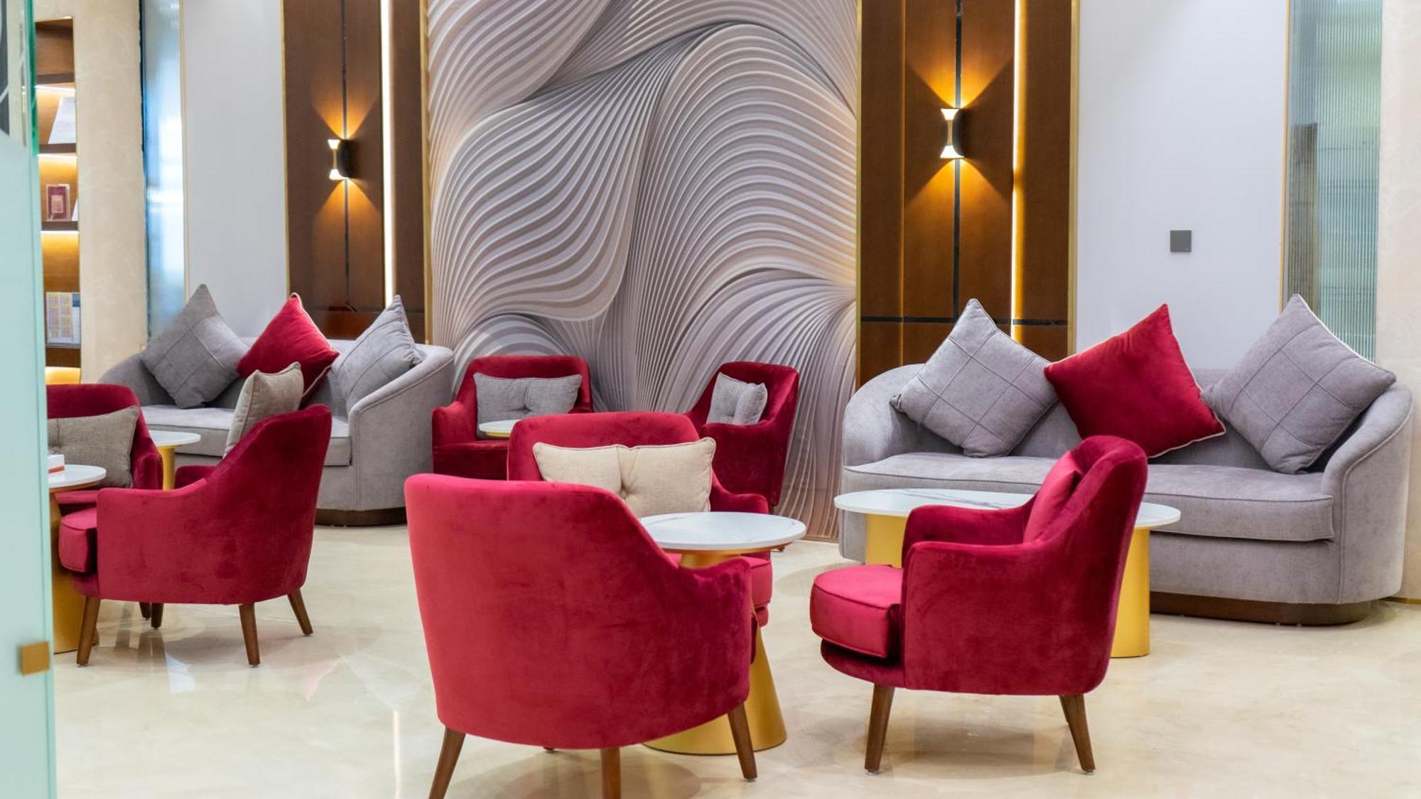 Al Safwah Hotel First Tower 1 メッカ エクステリア 写真 The lobby of the hotel