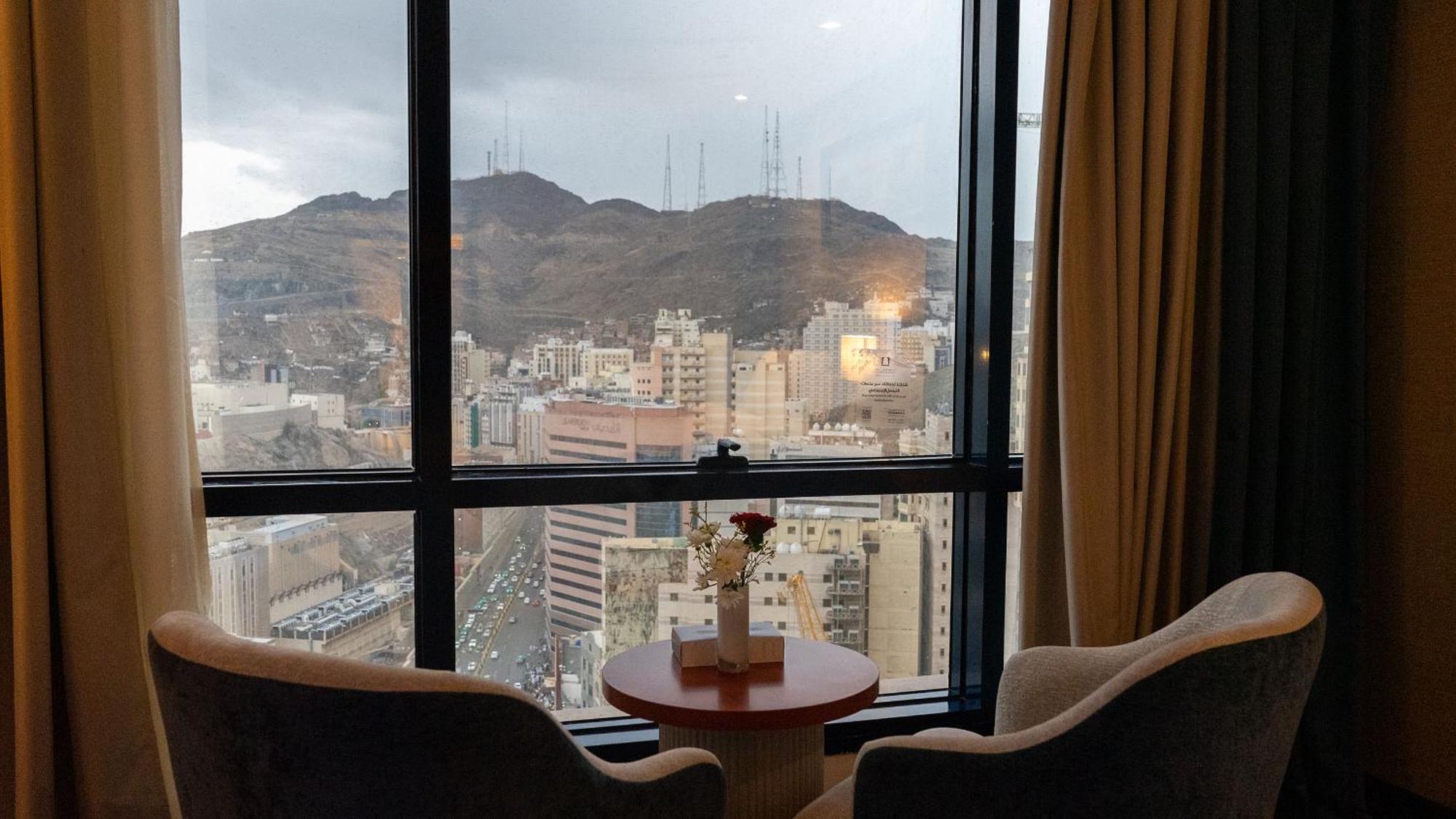 Al Safwah Hotel First Tower 1 メッカ エクステリア 写真 View from the hotel